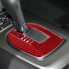 Carbon Fiber Car Automatic Gear Shift Bottom Cover For Chevrolet Camaro 10-15