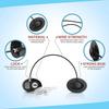 Self-adhesive Child Proof Lock Punch-free Security Lock with Keys Sturdy Baby Safety Lock  Door