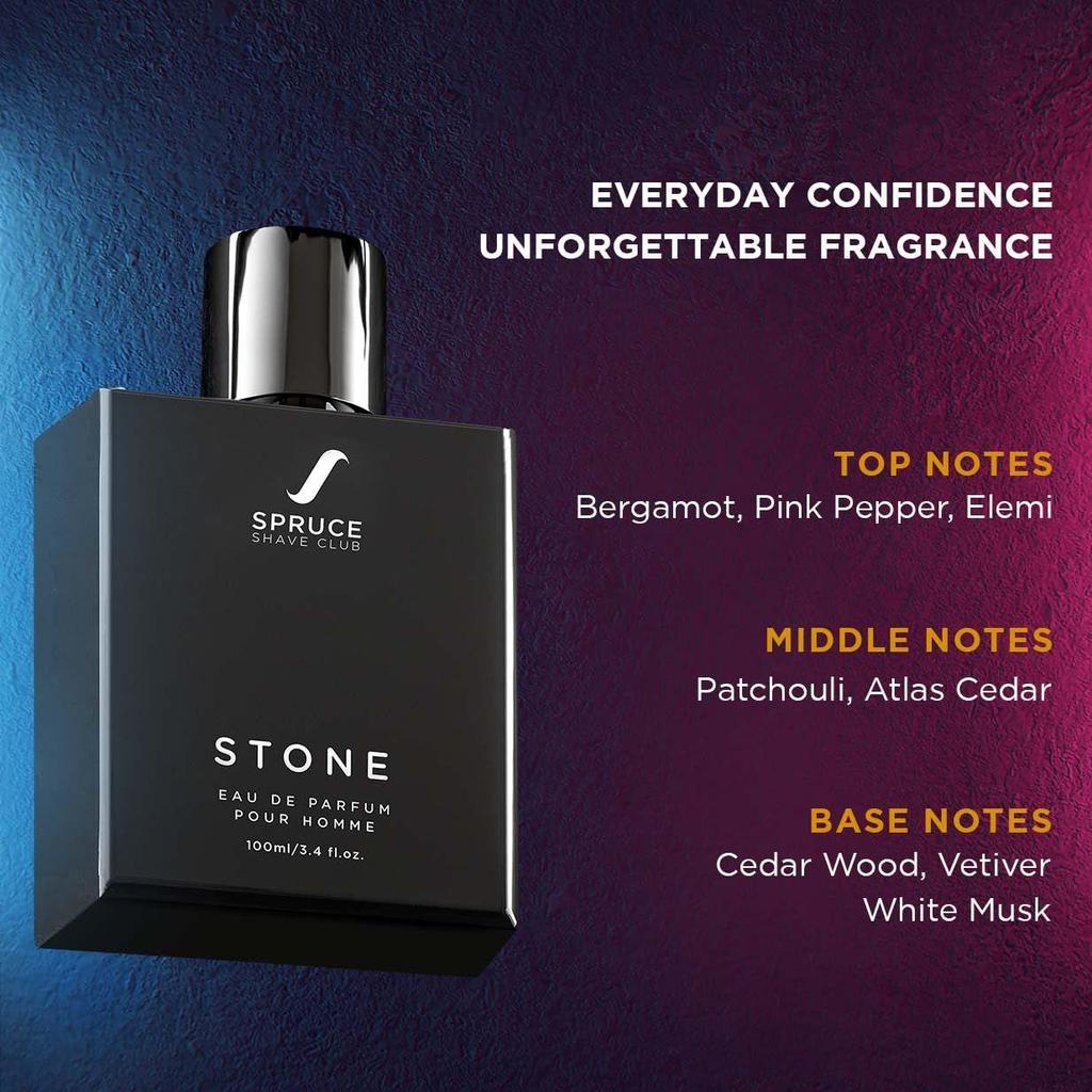 Spruce Shave Club Stone Perfume For Men 100ml | EDP Mens Perfume