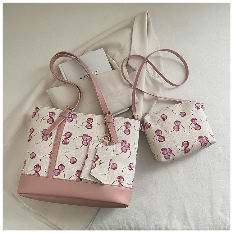 New Trendy Simple Shoulder Bag Women Fashionable and Versatile Crossbody Bag High Quality Classic Print Mother Daughter Bag