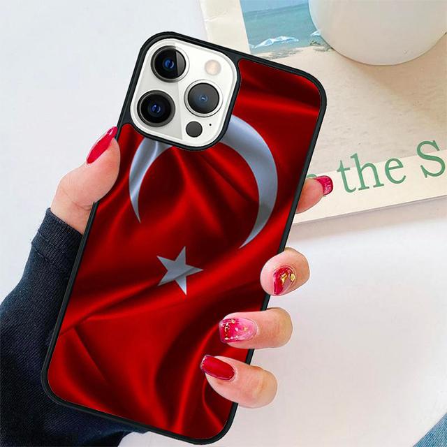 Turkey Turkish Flag Coque Shell For iPhone 17 Air 15 16 14 13 12 Pro Max 11 Pro Max Plus Phone Case Cover