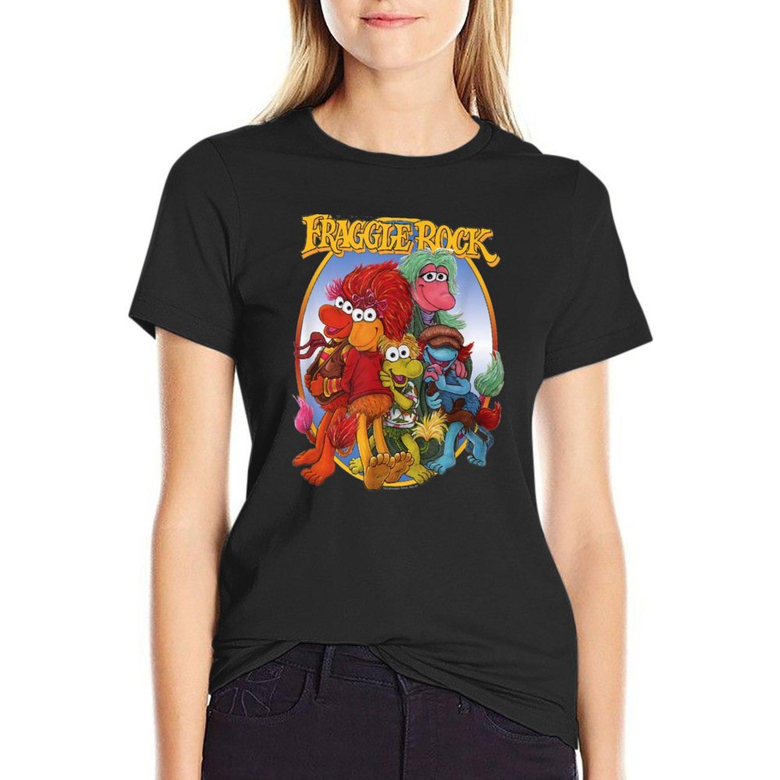 

Fraggle Rock Group Hug Футболка Женская Одежда Блузка Женская Одежда M белый