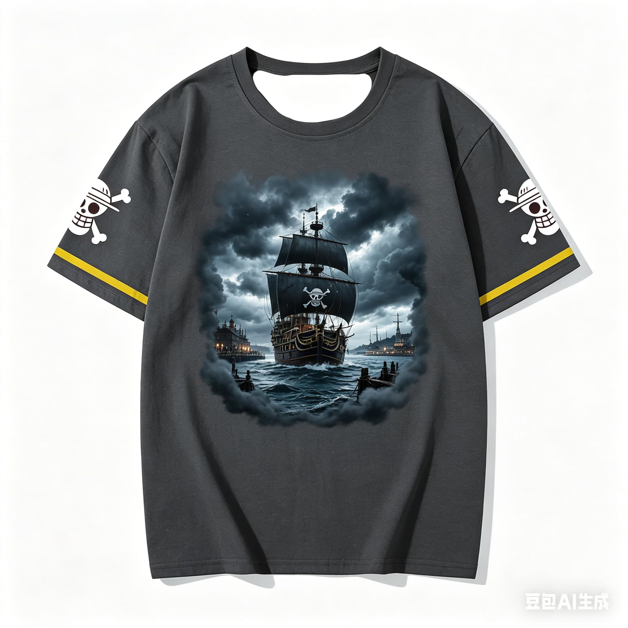 One Piece Japanese Anime Printed Men s T-Shirt Roronoa Zoro Boy Comfortable Loose Harajuku Short Sleeve Luffy T-shirt M