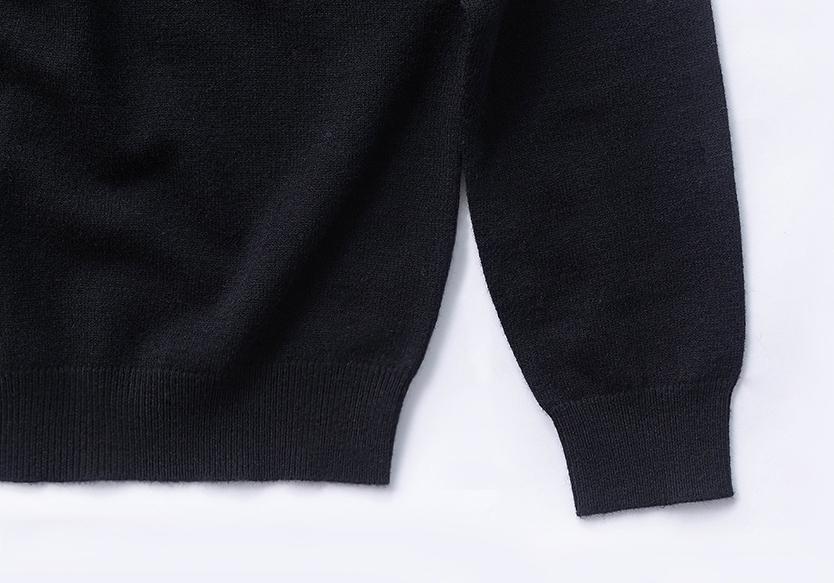 Beullumeol Pbt Wool Turtleneck Knit - Black
