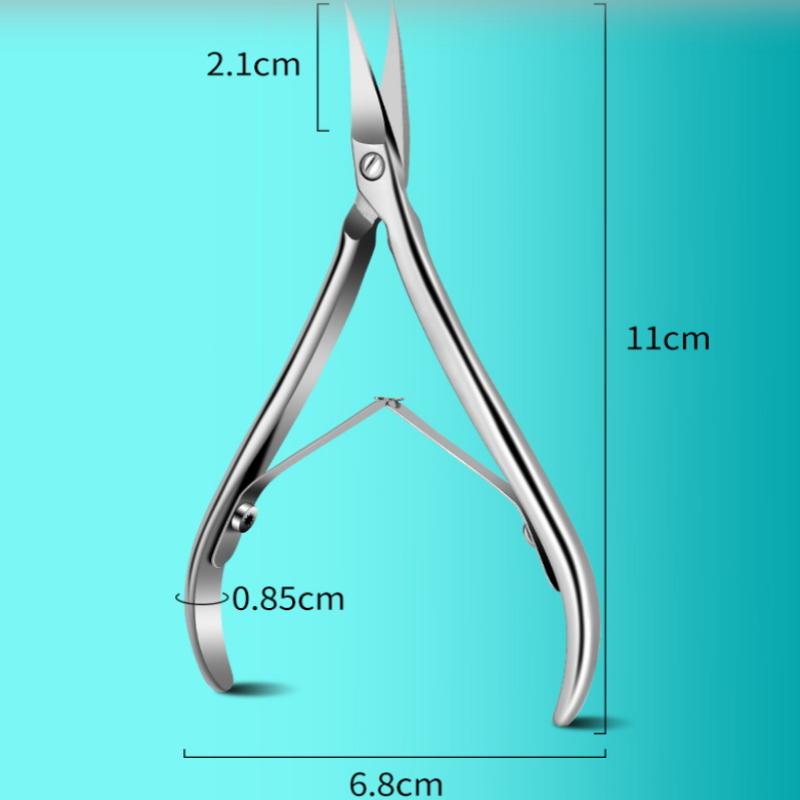 1 Pcs Extra Fine Curved Cuticle Scissors Nail Clipper Women Multi Purpose Manicure Tools Nail Cuticle Small Cutter Scissors
