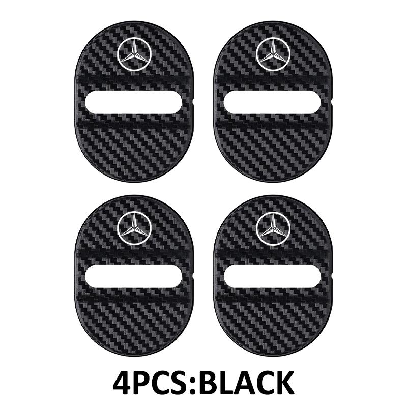 AABGW1 For Benz Car Styling Door Lock Protective Cover Plastic Anti Rust Sleeve Auto Accessories CITAN VITO SPRINTER CLS SLK Sport ML