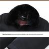 Fleece-Lined Cotton Jacket for Middle-Aged to Elderly Men: Winter Coat for 60, 70, and 80-Year-Olds.