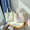 Korean Style Versatile Canvas Tote: Cute Handbag for Office, Students, Lunch & Outings