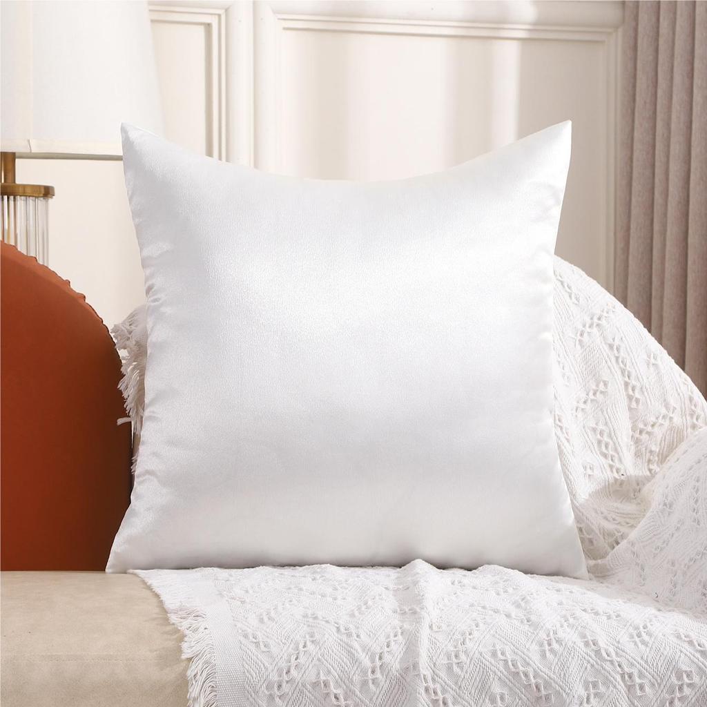 New Fashion Twill Velvet Pillow Cover Modern Simple Solid Color Pillow Home Living Room Sofa Bedroom Cushion Cover