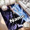 Custom Name Personalized BLEACH Print Carpet, Versatile Home Decor Rug, for Playroom, Apartment, Balcony, Entryway, Hallway Gift