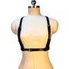 Women Fashion Sexy Pu Leather Waist Belt Punk Gothic Body Bondage Chest Harness Belt Party Tourism Clothing Accessories