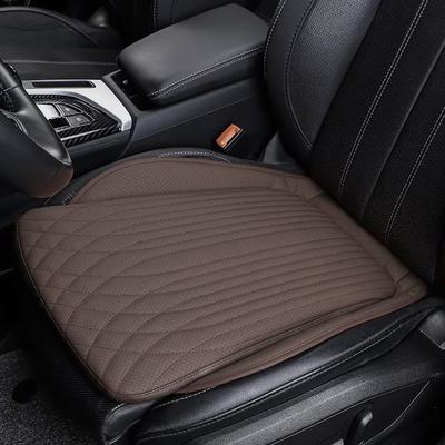 NAPPA Funda de Asiento Cuero Coches Cojín de Asiento Protector Automóviles Alfombrilla Universal Asiento de Silla Coche Auto Antideslizante Soporte Accesorios