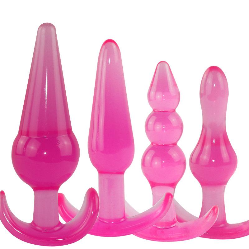 Weiche Silikon Analplugs Analkugeln Dildo Buttplug Prostata Massage Unisex Sexy Stopper Erwachsenen Sexspielzeug für Männer Frauen Erwachsenenspiele