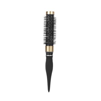Round Brush Hair Comb Prevent Static Nylon Hair Aluminum Hairdressing Tool for Blow Drying Curling#30
