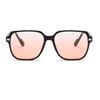 Women Men Square Sun Glasses Classic Style Polygon Sunglasses Female Black Classic Stylish Ladies Oculos De Sol Powder Blusher Eyeglass
