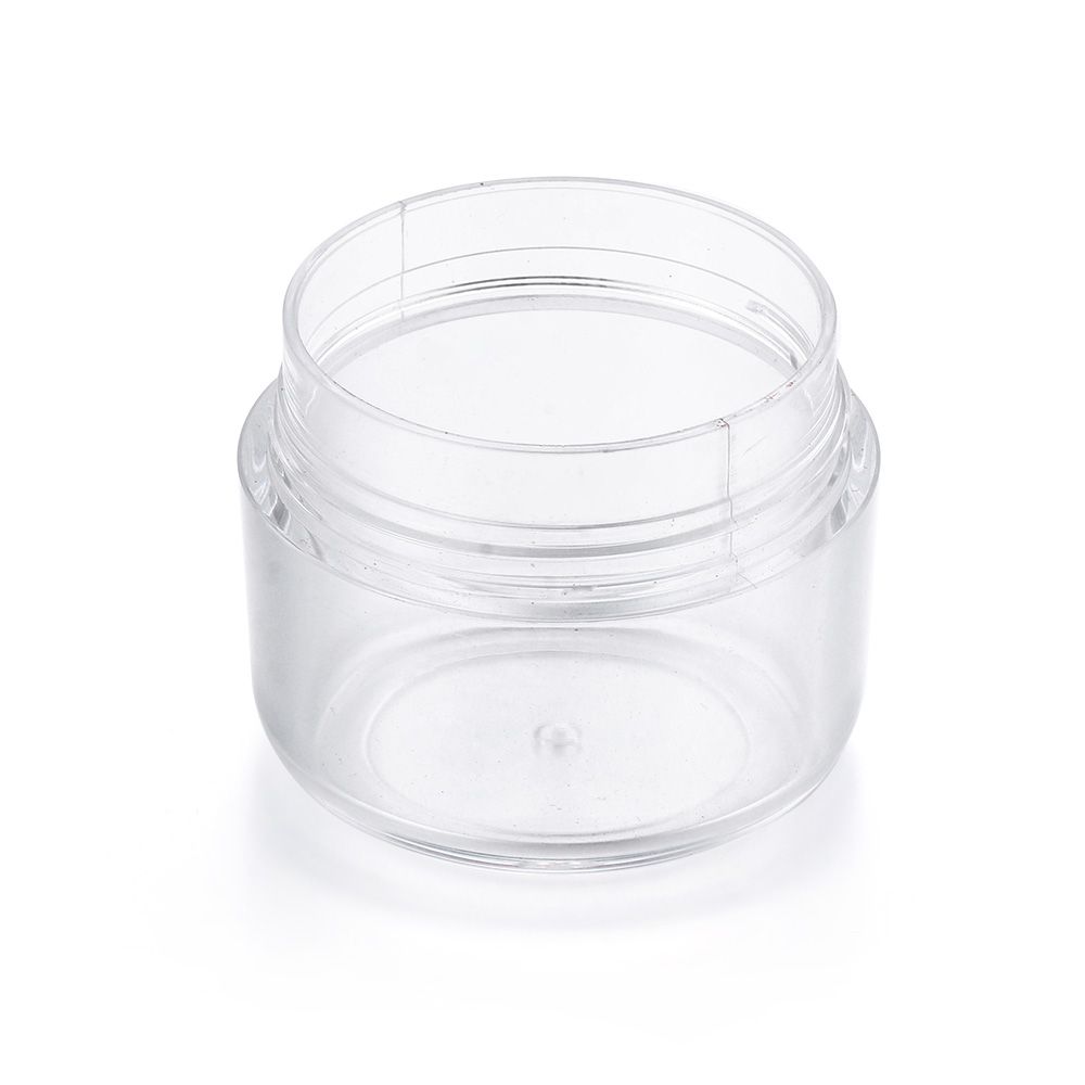 Portable Loose Powder Box with Mirror Travel Powder Case with Mushroom Sponge Puff Cosmetic Case Blusher Powder Jar Container