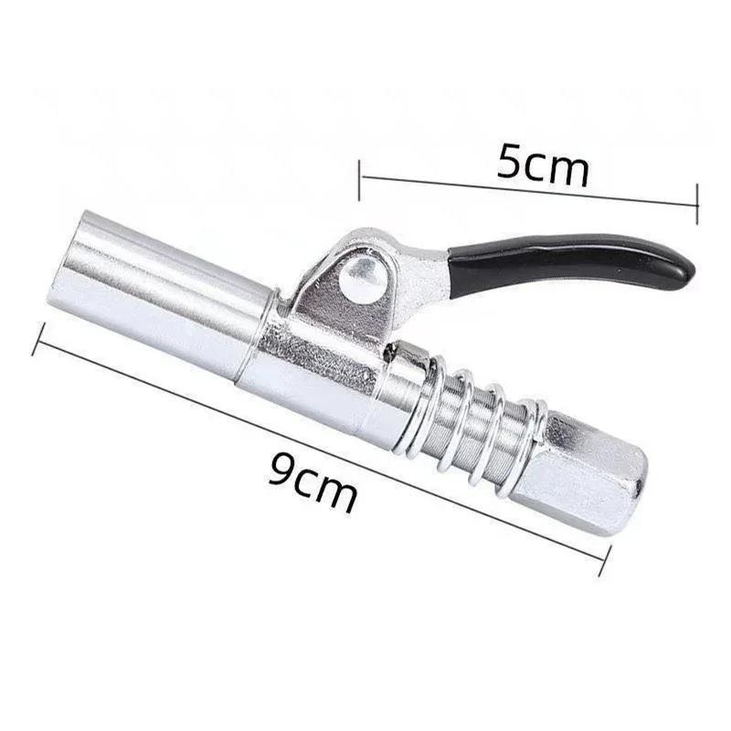 Grease Gun Coupler 10000 PSI NPTI/8 High Pressure Grease Nozzle Oil Pump Car Syringe Lubricant Tip Repair Accessories Lubricant