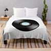 Vinyl Record Throw Blanket