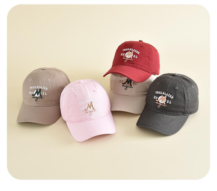 Einfarbige Baseballkappe für Kinder - Winddichte und Sonnenschutz-Hut für den Außenbereich