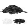 500Pcs Nonwoven Round Piece DIY Felt Crafts Cloth Flake Accessories Chip Hair Decoration 25mm