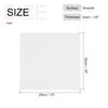 MECCANIXITY ABS Plastic Sheet 10 Inch x 10 Inch x 0.2 Inch ABS Styrene Sheets for Building Model DIY Crafts Panel White