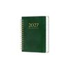 Strap Closure Annual Planner Book Spiral Binding Schedule Notebook  Journaling