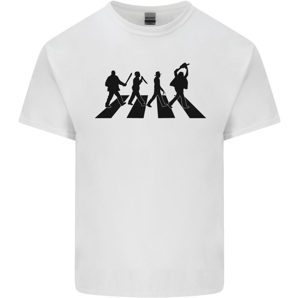 Abbey Road Killer Funny Halloween Horror Mens Light Cotton T-Shirt Unisex T-Shirt Graphic Tee S