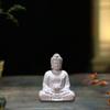 Posąg Buddy Wielofunkcyjne Środki Stołu Buddyzm Kolekcjonerska Dekoracja Biurkowa Dekoracyjna Rękodzieło do Pokoju Dekoracja Figurka z Żywicy