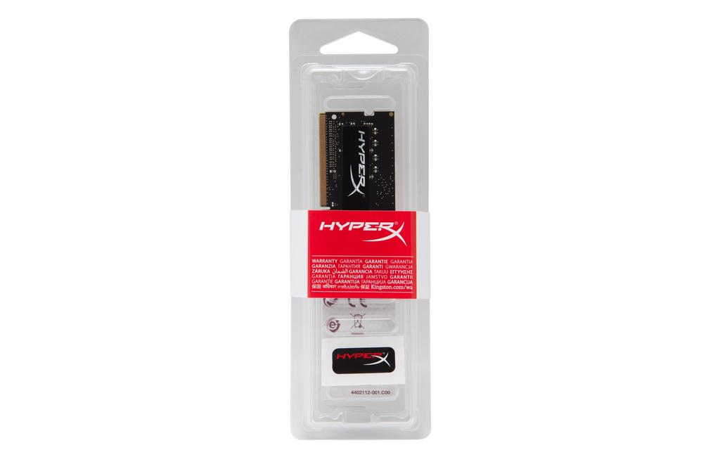 Kingston 16GB x 1 CL17 NeECC SODIMM Paměť pro notebook DDR4-2933 (PC4-23466) 1.2V 260-pin HX429S17IB/16