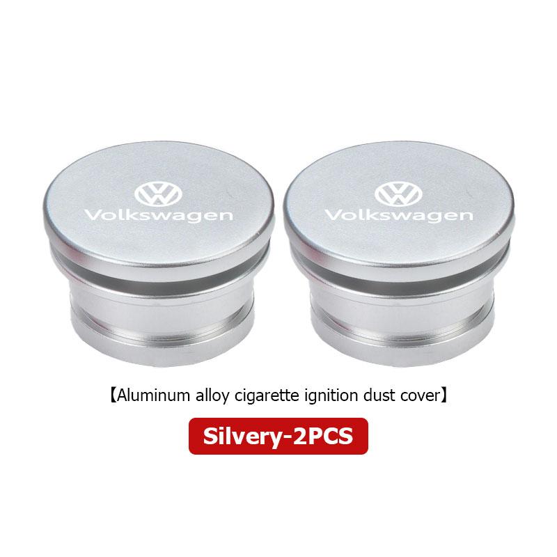 Valve Stems Caps For Volkswagen VW Car Cigarette Lighter Cover Button Protector Dust Cap Golf 4 5 6 7 Polo Jetta Sagitar Magotan