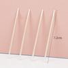 100PCS Disposable Pointed Tip Cotton Swabs Applicators Double Pointed Tip Cotton Swabs Lipstick Eyelash Nail Gel Cleaning Sticks