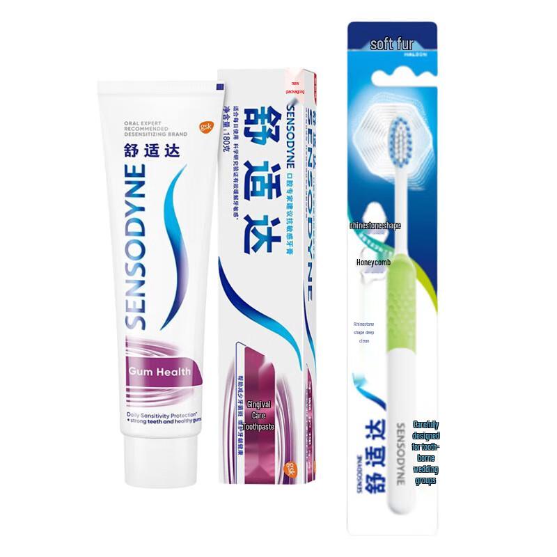 Sensodyne Gum Care Toothpaste & Toothbrush Set
