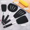 Frying Shovel Leaking Shovel Cooking Utensils Stainless Steel Silicone Kitchenware Fried Fish Steak Spatula Cooking Tool