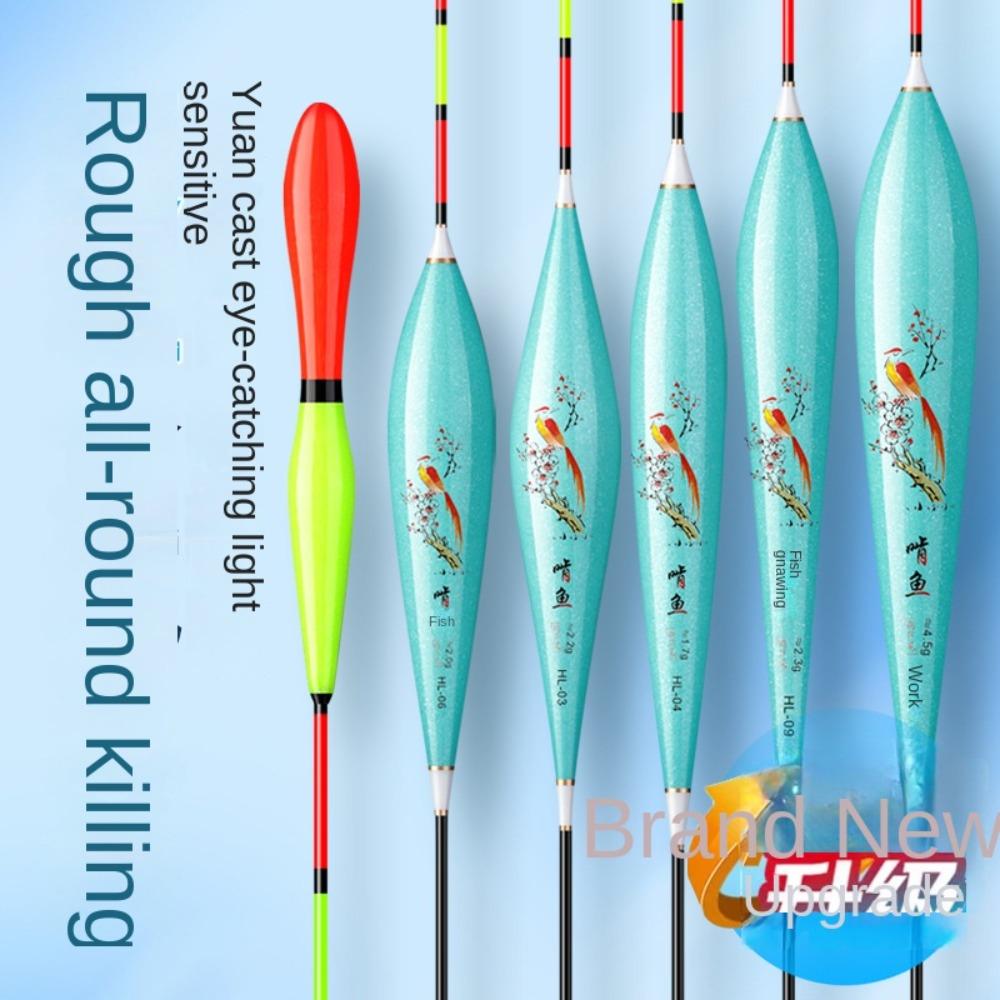 Eye-catching Triangle Tail Rocky Fishing Lure Float Indicator Fishing Floats  Fishing