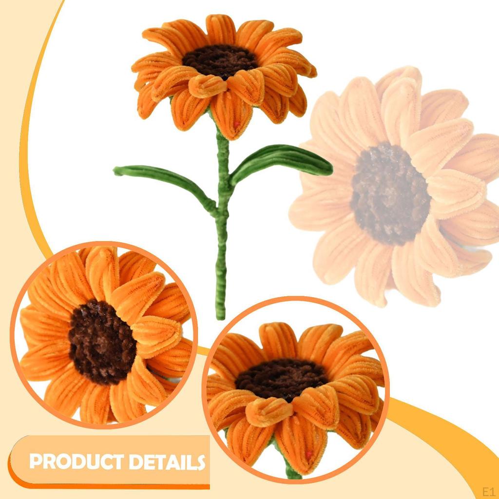 Gift Handmade Flower Home Decoration Ornament Handcraft for Christmas Anniversary Holiday