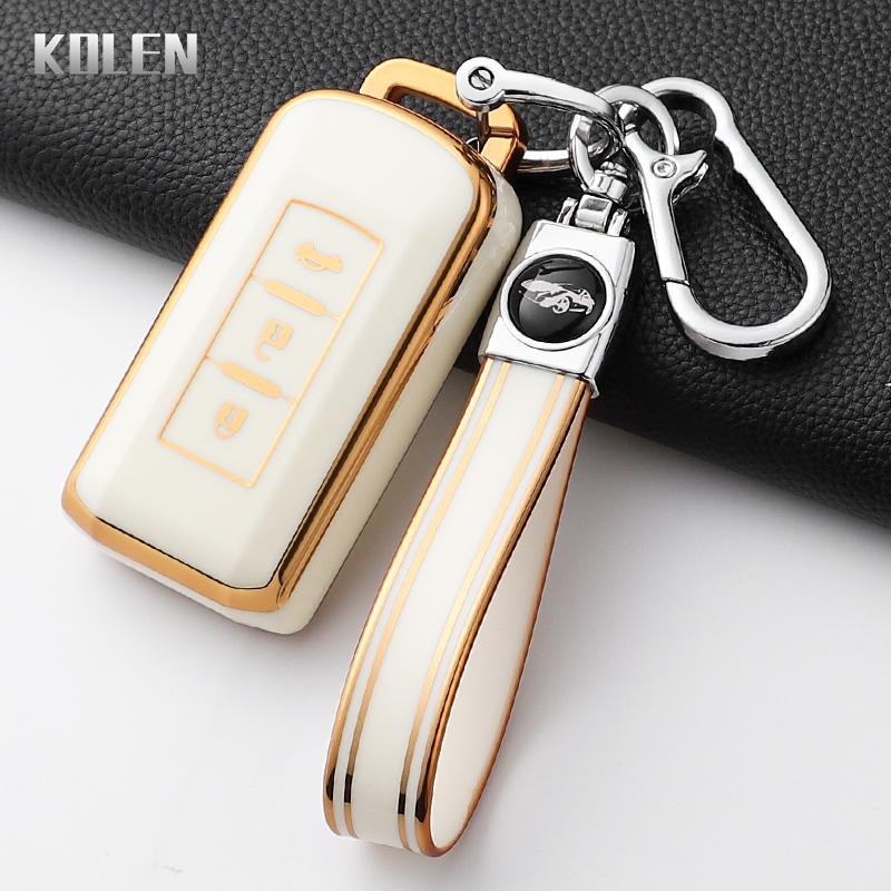 Fashion Tpu Car Remote Key Case Cover For Mitsubishi Xpander Outlander Asx Pajero Eclipse Cross Montero Protected Keychain Shell