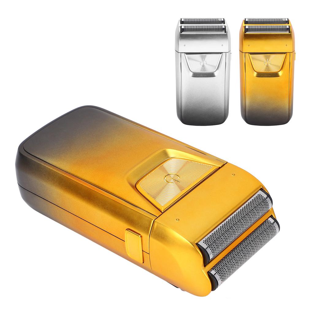 Electric Foil Clipper for Men LED Display Sideburn Trimmer 1200mAh Adjustable Head Double Foils Hair