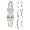 RC Car Chassis Plate High Flexibility Carbon   Chassis Plate Accessory for SNRC R3G 1:10 RC Station Wagon