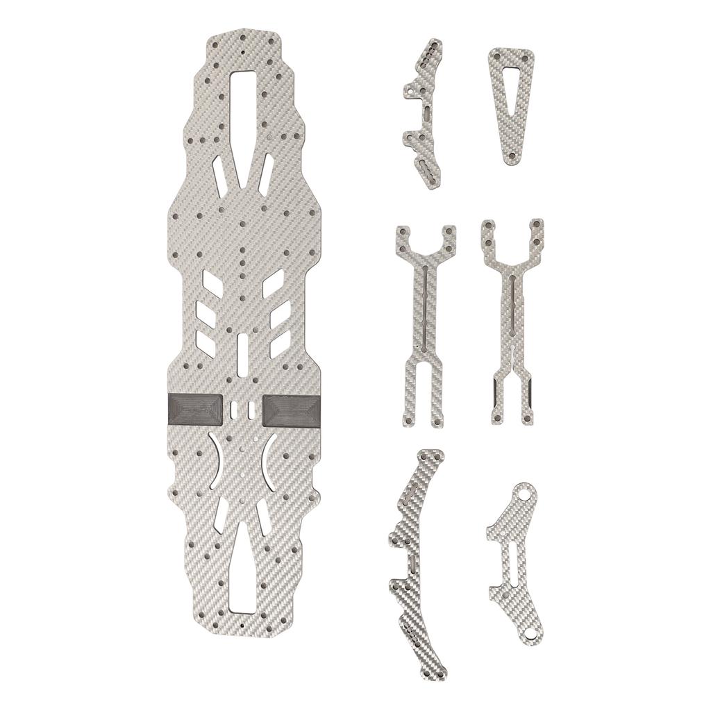 RC Car Chassis Plate High Flexibility Carbon   Chassis Plate Accessory for SNRC R3G 1:10 RC Station Wagon