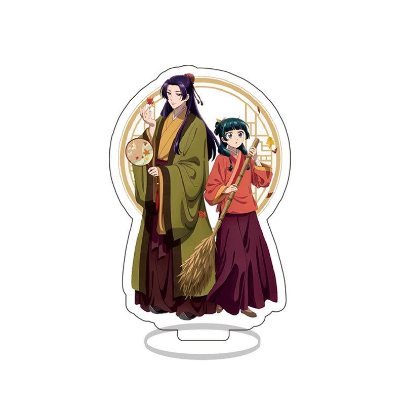 

8Cm Medicine House Girl Acrylic Standing Brand, Cat Cat, Ren S, Gao, Animation Peripherals, Creative Tabletop Ornament 8cm*5PCS
