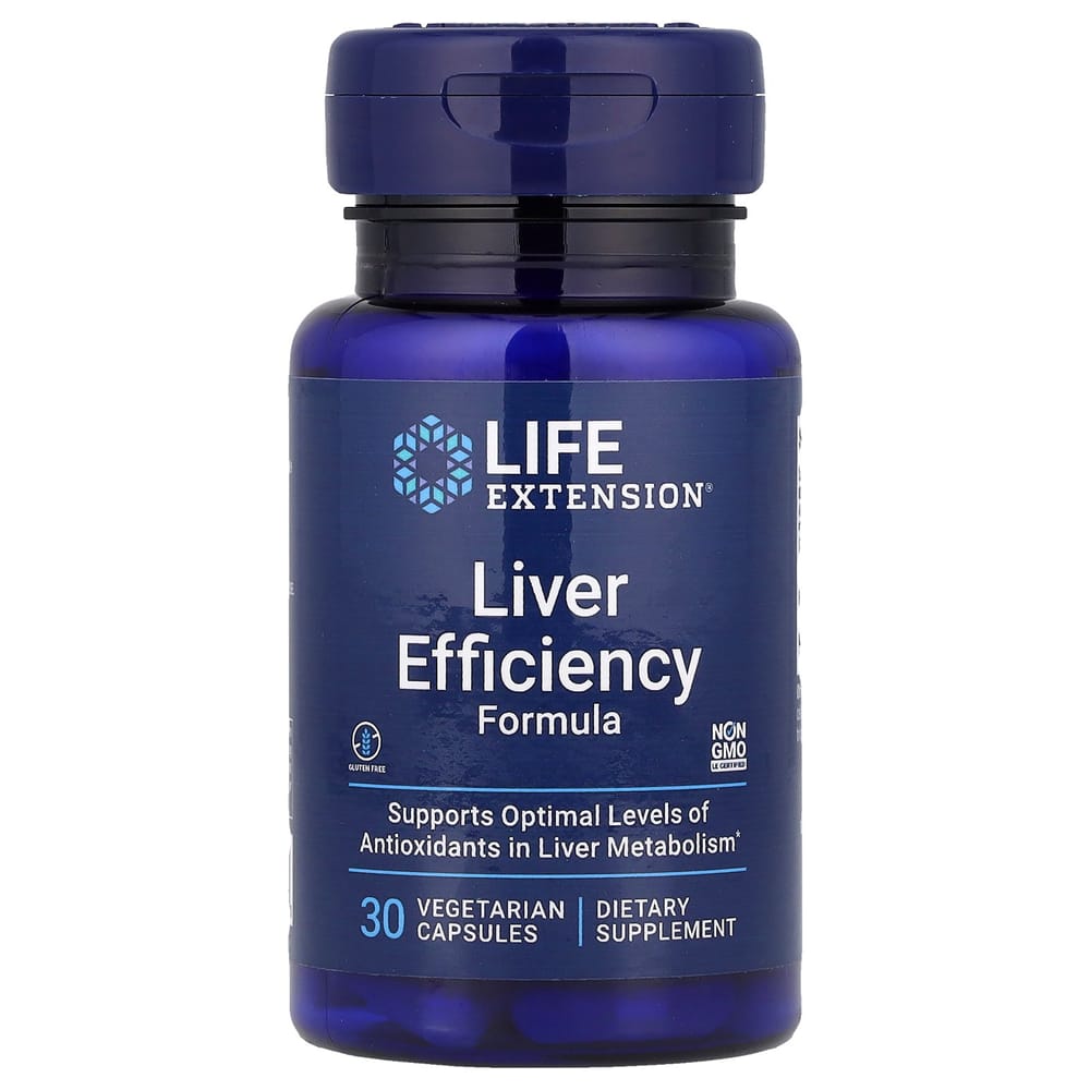 

Life Extension Liver Formula Veggie Capsules, 30 Count 30 pcs - 1 ea