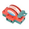 2 Pole Knife Switch Double Throw Disconnect Switch Electrical Load Switch with Fastening Rings 220V 380V