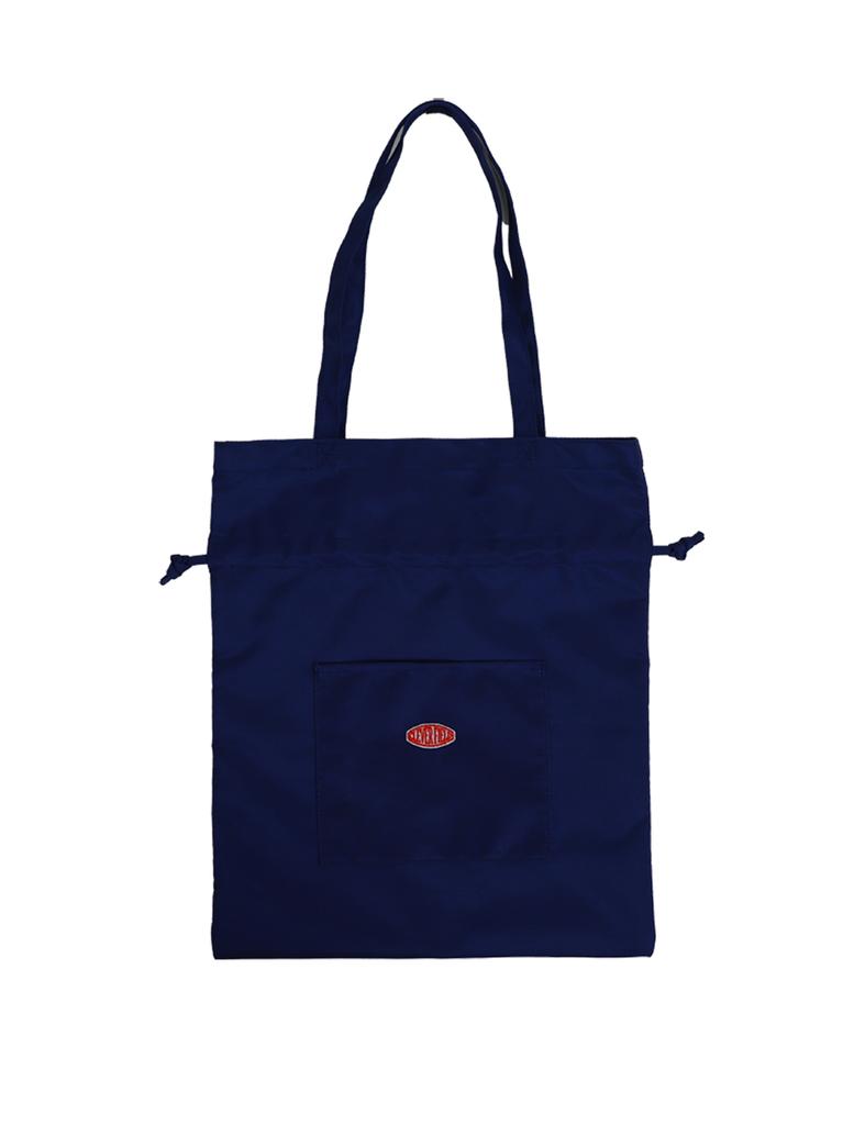 Clever Field Classic Drawstring Tote Bag_Navy