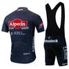 2025 Pro Team New Bicycle Short Sleeve Alpecin Maillot Ciclismo Summer Breathable Cycling Clothing Sets Men Cycling Jersey Suit