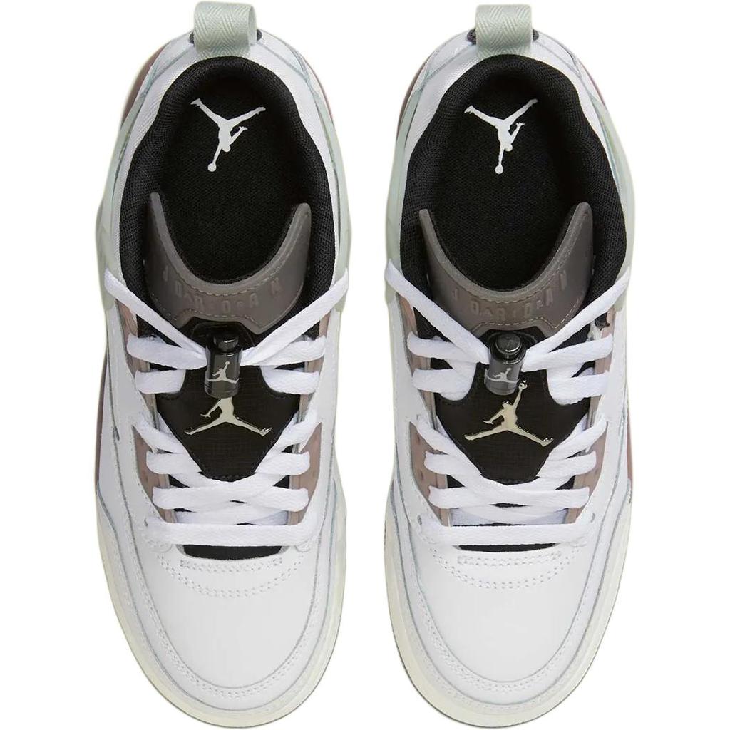 Jordan Spizike Low White Cave Stone Kids Sneakers HV5974-111