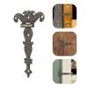 2 Stücke 113*69mm Antike Bronze/Schwarz Scharnier für Windows Schrank Schrank Kleiderschrank Türen Holzkisten Schmuck Fall Brust