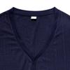 Mens V Neck Short Sleeve Solid Color Button Front Casual Summer T Shirt