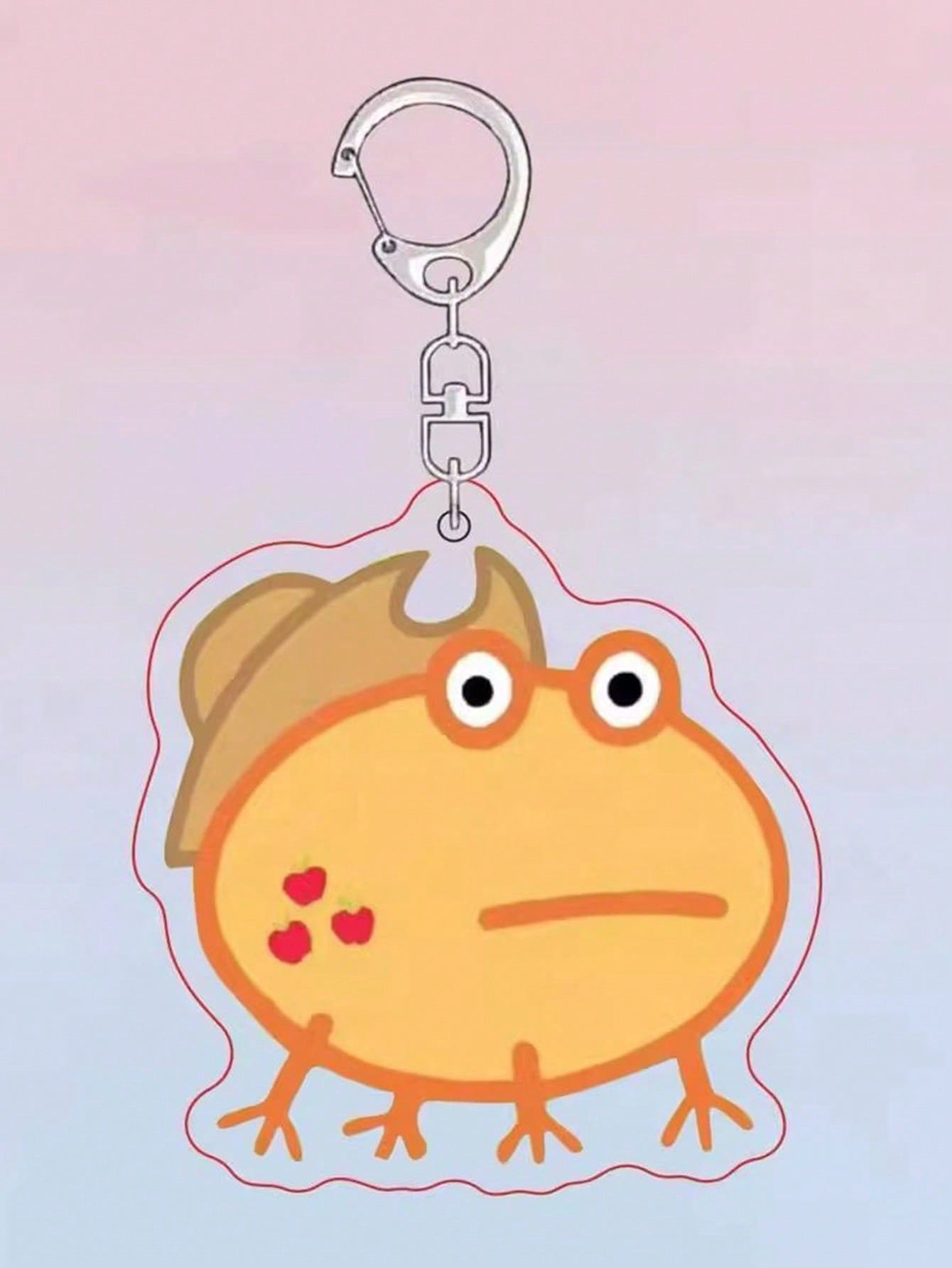 

1 шт. Милый, забавный акриловый брелок в виде лягушки «Мой маленький пони», персонажи Сумеречная Искорка, Радуга Дэш, Пинки Пай, Флаттершай, подходит для ключей, украшений, Applejack разноцветный