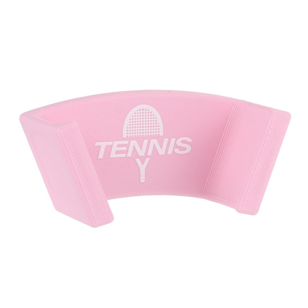 Wall Mounted Tennis Racket Wall Rack Self-adhesive Plastic Badminton Rackets Holder Punch-Free Durable