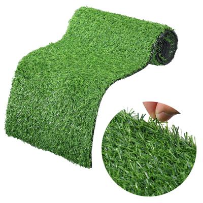 Caminho de mesa de grama artificial, tecido sintético macio, decoração de mesa faça você mesmo, antiderrapante, tapete de gramado verde, tapete falso natural